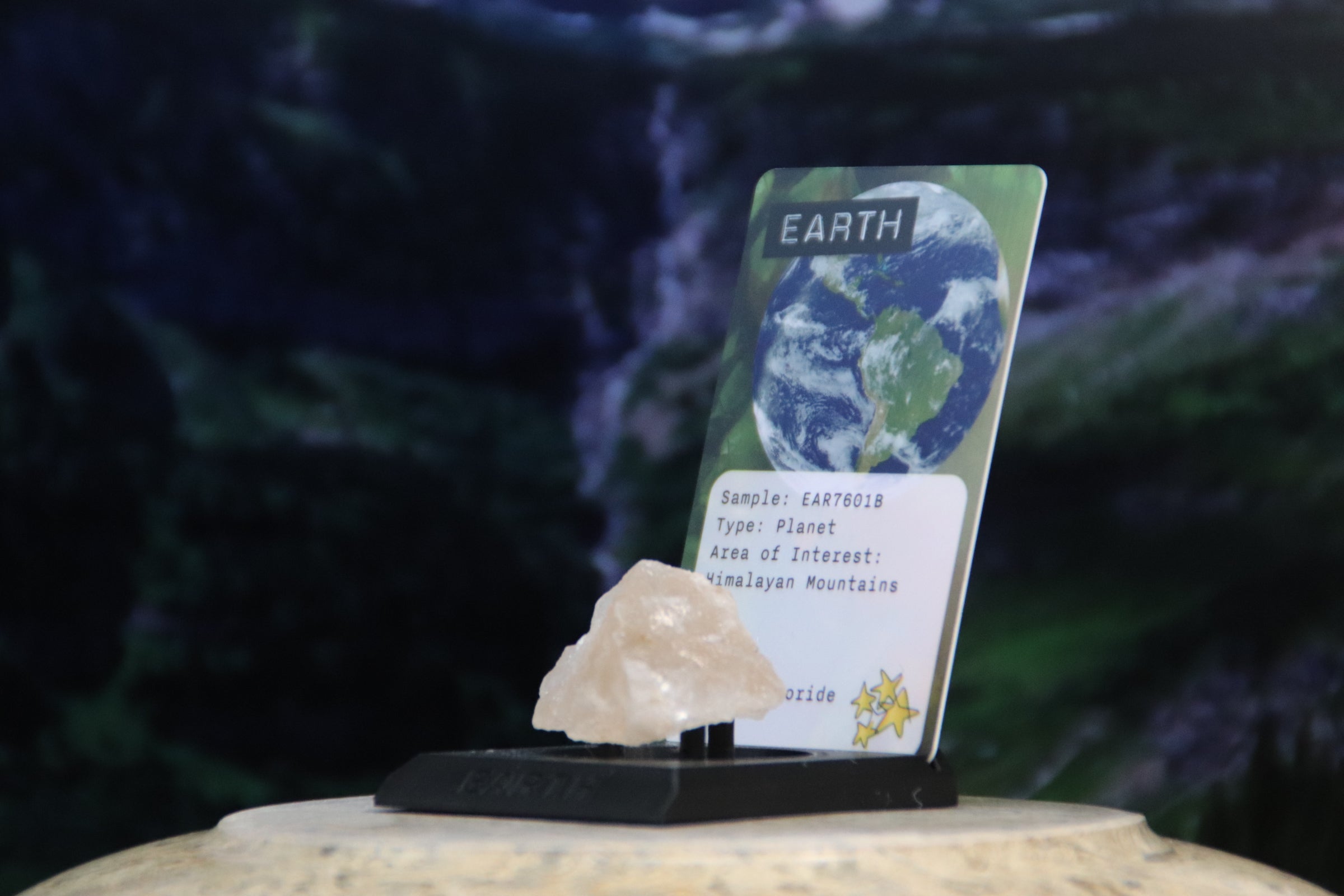 03 Planet Earth Planetary Discovery Kit | Sodium Chloride Mineral Rock Sample  | STEM learning product | Planet 3 of Planet of the Month Club