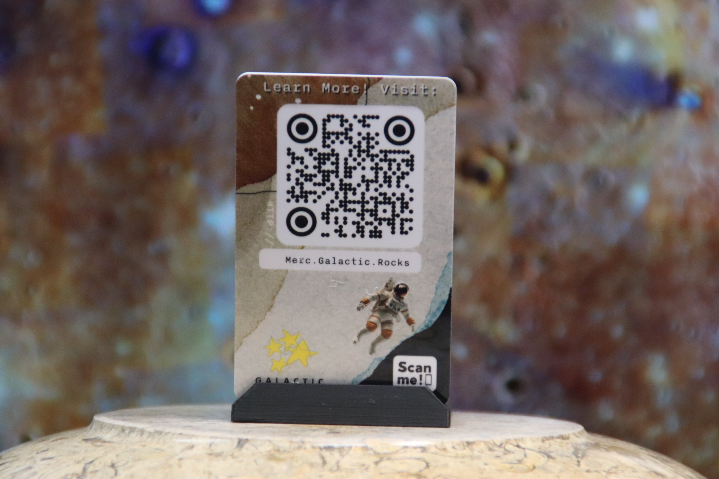 01 Planet Mercury Planetary Discovery Kit | Hematite Rock Mineral Sample | STEM learning product | Planet 1 of Planet of the Month Club