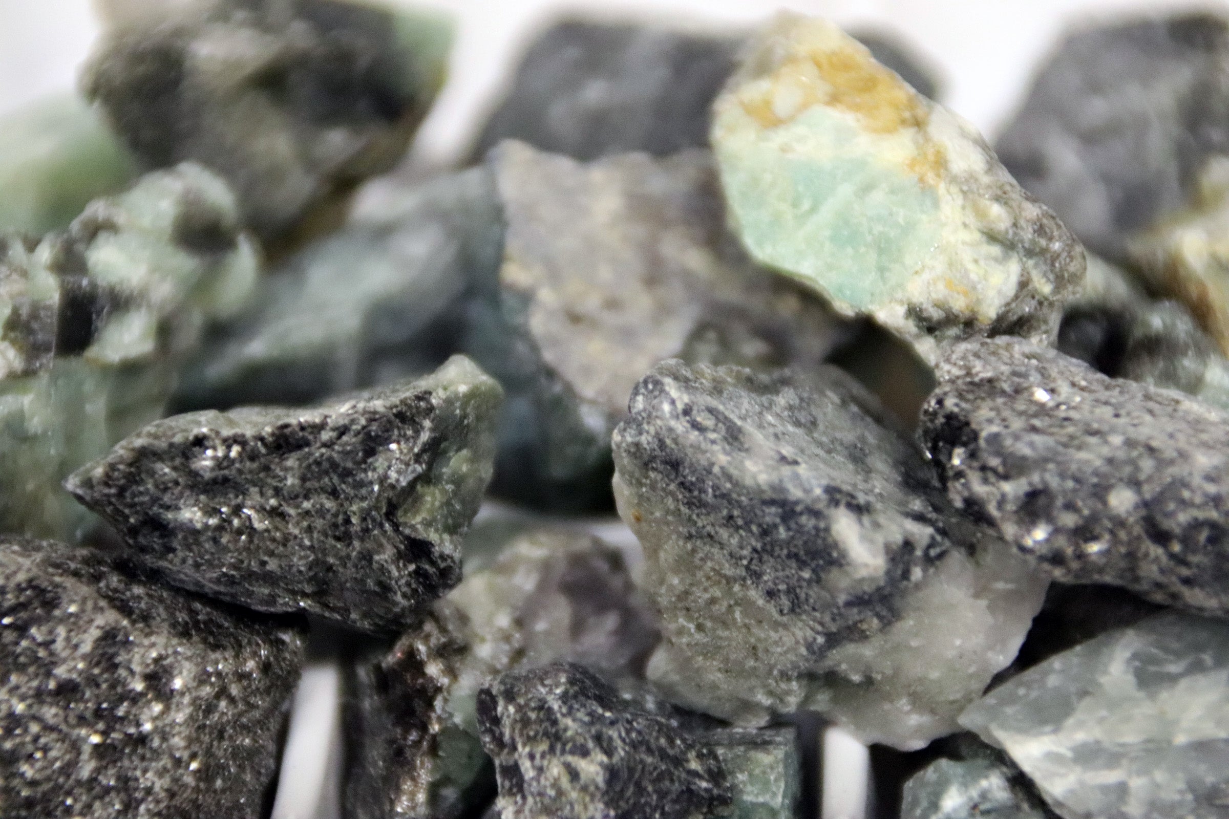 08 Planet Uranus Planetary Discovery Kit | Raw Emerald Rock Mineral Sample | STEM learning product | Planet 8 of Planet of the Month Club